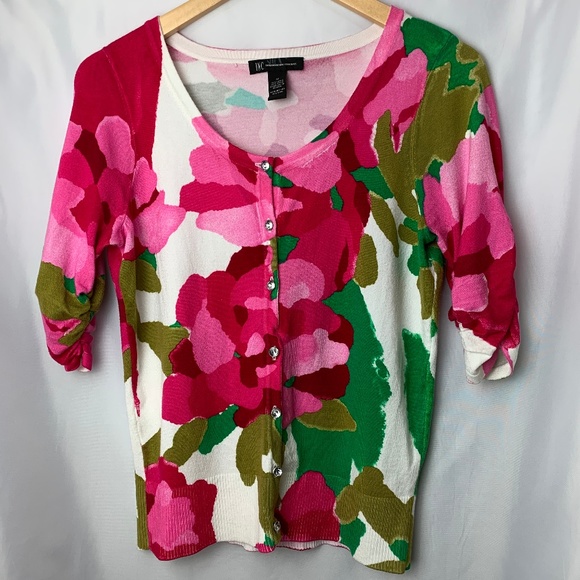 INC International Concepts Sweaters - INC Cardigan, Size M